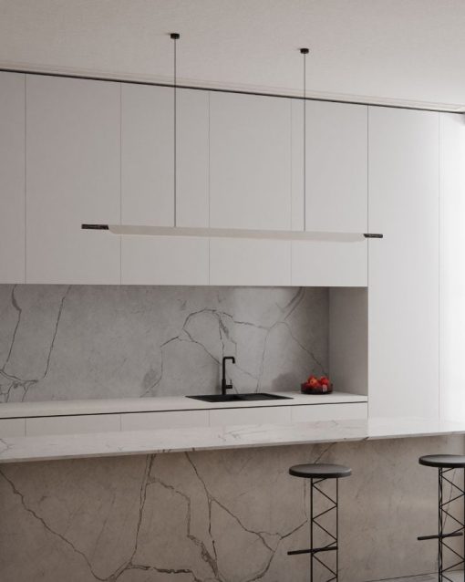 Formation Anodised Metal Linear Pendant - Image 4