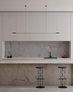 Formation Anodised Metal Linear Pendant