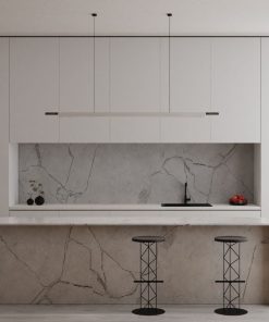 Formation Anodised Metal Linear Pendant