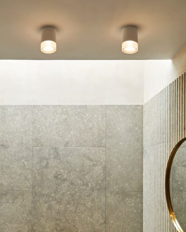 Double Modern Bathroom Ceiling Lights - Image 3