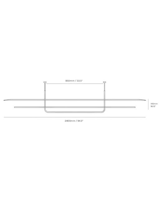 Reflector Linear Pendant - Image 17