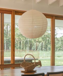 Round Cotton Pendant Shade