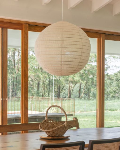 Round Cotton Pendant Shade