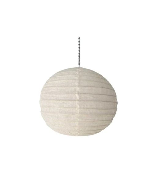 Round Cotton Pendant Shade - Image 4