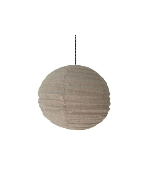 Round Cotton Pendant Shade - Image 5